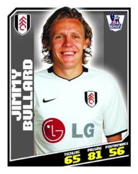 2008-09 Topps Premier League Sticker Collection #140 Jimmy Bullard Front