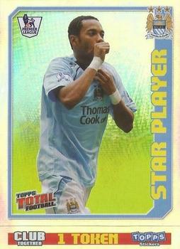 2008-09 Topps Premier League Sticker Collection #194 Robinho Front