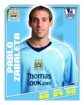 2008-09 Topps Premier League Sticker Collection #199 Pablo Zabaleta Front