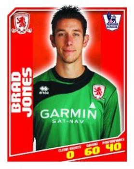 2008-09 Topps Premier League Sticker Collection #295 Brad Jones Front