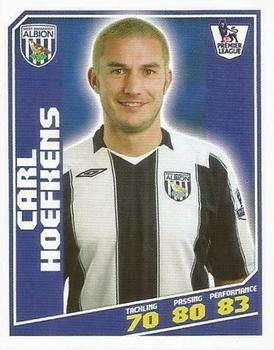 2008-09 Topps Premier League Sticker Collection #425 Carl Hoefkens Front