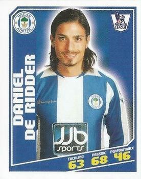 2008-09 Topps Premier League Sticker Collection #472 Daniel De Ridder Front