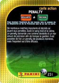 2006-07 Panini Derby Total Evolution #231 Penalty Back