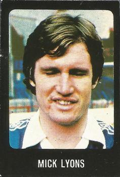 1979-80 Transimage Football Stickers #121 Mick Lyons Front