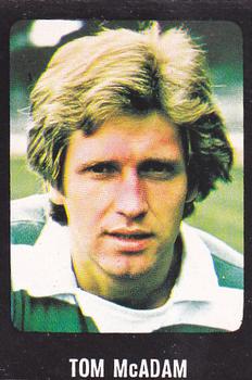 1979-80 Transimage Football Stickers #412 Tom McAdam Front