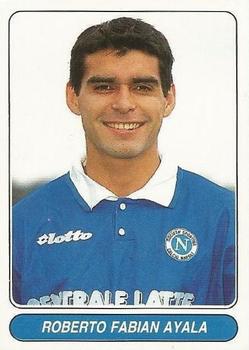 1997 Panini European Football Stars #20 Roberto Fabian Ayala Front