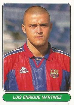 1997 Panini European Football Stars #72 Luis Enrqiue Martinez Front