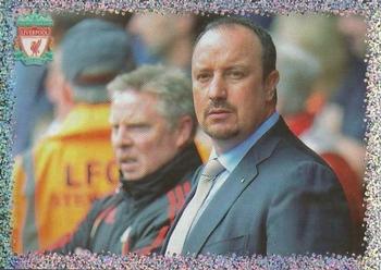 2009-10 Liverpool F.C. Official Sticker Collection #8 Rafa Benitez / Sammy Lee Front