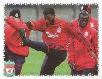 2009-10 Liverpool F.C. Official Sticker Collection #88 Ryan Babel Front