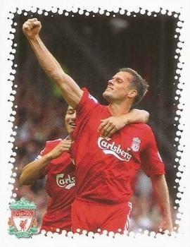 2009-10 Liverpool F.C. Official Sticker Collection #112 Jamie Carragher Front