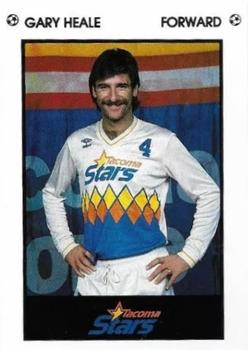 1983-84 Pierce County Credit Unions Tacoma Stars #4 Gary Heale Front