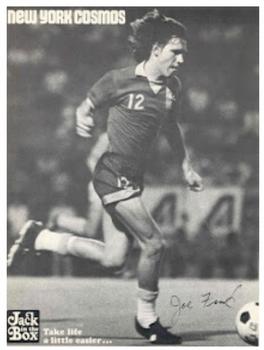 1975 Jack in the Box New York Cosmos #NNO Joey Fink Front