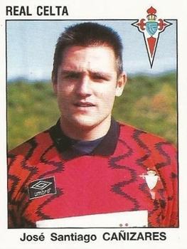 1993-94 Panini Fútbol Estrellas de la Liga #90 Jose Santiago Canizares Front