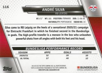 2021-22 Topps Bundesliga #116 André Silva Back
