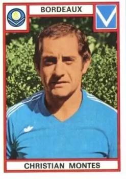 1975-76 Panini Football 76 (France) #55 Christian Montes Front