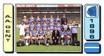 1982-83 Panini Football 83 (Belgium) #114 Team Front