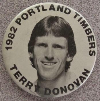 1982 Smith's Home Furnishings Portland Timbers #NNO Terry Donovan Front
