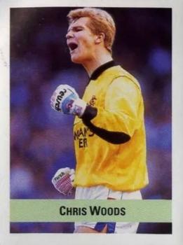 1990-91 The Sun Soccer Stickers #394 Chris Woods Front