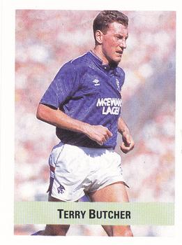 1990-91 The Sun Soccer Stickers #397 Terry Butcher Front