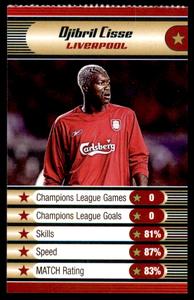 2004 Match Magazine Champions League Trump Cards #NNO Djibril Cisse Front