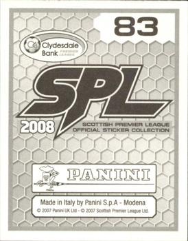 2008 Panini SPL Stickers #83 Massimo Donati Back