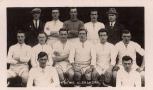 1922-23 Pluck Famous Football Teams #13 Crewe Alexandra Front