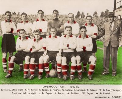 1949-50 Sport magazine Team Picture Books #NNO Liverpool Front