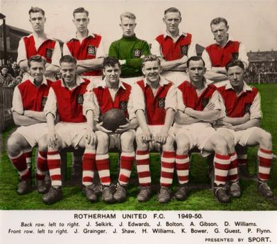 1949-50 Sport magazine Team Picture Books #NNO Rotherham United Front