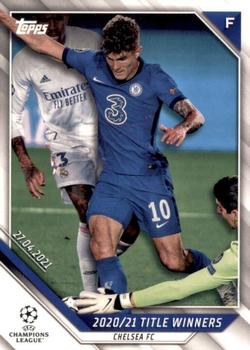 2021-22 Topps UEFA Champions League #81 2020/21 Title Winners Front