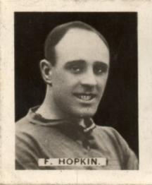 1922 The Magnet Library Football Real Photos of Famous Footballers #13 Fred Hopkin Front