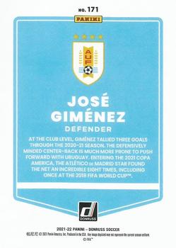 2021-22 Donruss #171 José Giménez Back
