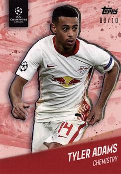2021 Topps Giovanni Reyna American Dream UEFA Champions League - Red #NNO Tyler Adams Front
