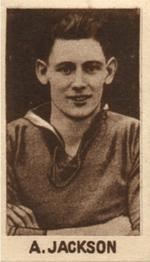 1927 Roche & Co. Ltd The Rising Sun Famous Footballers #9 Alex Jackson Front