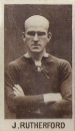 1927 Roche & Co. Ltd The Rising Sun Famous Footballers #30 Jock Rutherford Front