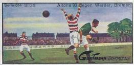 1925 Gartmann Chocolate (Series 614) Snapshots from Football #3 Altona 93 against Werder Bremen Front