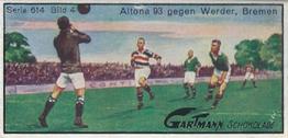 1925 Gartmann Chocolate (Series 614) Snapshots from Football #4 Altona 93 against Werder Bremen Front