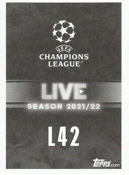 2021-22 Topps UEFA Champions League Sticker Collection - Live #L42 Denis Zakaria Back