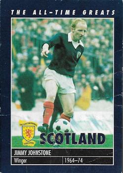 1997-98 Carlton Books Scotland The All-Time Greats #NNO Jimmy Johnstone Front