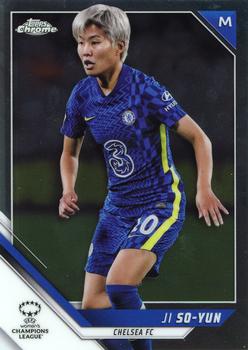 2021-22 Topps Chrome UEFA Women's Champions League #74 Ji So-yun Front