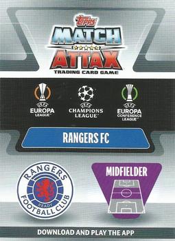 2021-22 Topps Match Attax Champions & Europa League - Scotland Update #RAN7 Glen Kamara Back