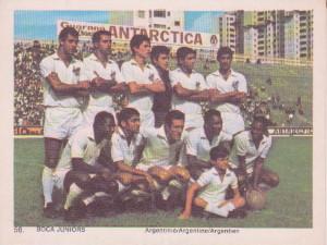 1969-70 Monty Gum International Football Teams #56 Boca Juniors Front