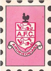 1971-72 A&BC Footballers (Scottish, Purple backs) - Football Club Crests #NNO Airdrieonians Front