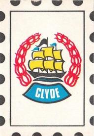 1971-72 A&BC Footballers (Scottish, Purple backs) - Football Club Crests #NNO Clyde Front