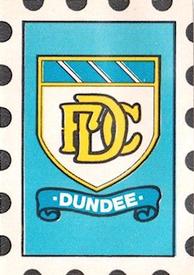 1971-72 A&BC Footballers (Scottish, Purple backs) - Football Club Crests #NNO Dundee Front