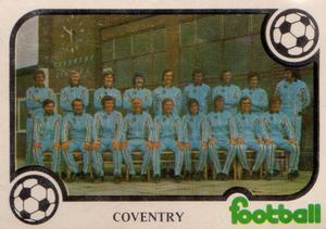 1975-76 Monty Gum Football Now #NNO Coventry Team group Front