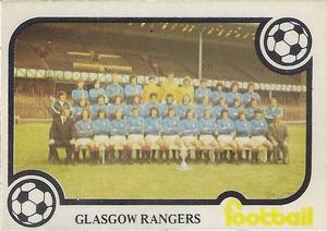 1975-76 Monty Gum Football Now #NNO Glasgow Rangers Team group Front
