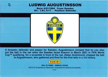 2021-22 Donruss - 1991 Donruss Tribute #13 Ludwig Augustinsson Back