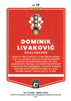 2021-22 Donruss - Optic #38 Dominik Livakovic Back