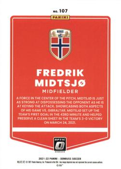 2021-22 Donruss - Optic #107 Fredrik Midtsjo Back