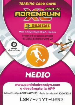 2021-22 Panini Adrenalyn XL LaLiga Santander #285 Nteka Back